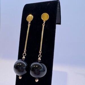 Topshop Stick & Ball Drop Earrings